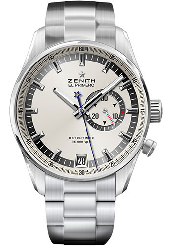 Zenith Watches - El Primero Retrotimer Stainless Steel - Style No: 03.2030.4055/01.M2040