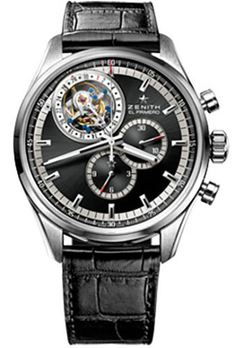 Zenith Watches - El Primero Tourbillon Stainless Steel - Style No: 03.2050.4035/21.C714