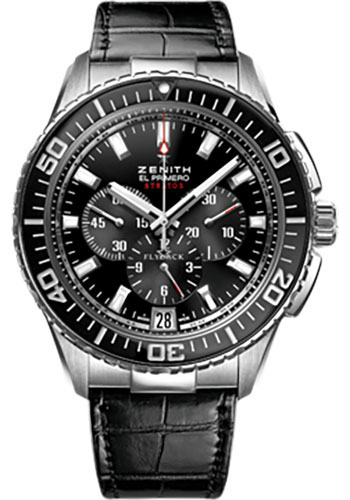 Zenith Watches - El Primero Stratos Flyback Stainless Steel - Style No: 03.2060.405/21.C714