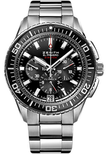 Zenith Watches - El Primero Stratos Flyback Stainless Steel - Style No: 03.2060.405/21.M2060