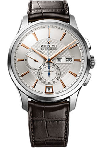 Zenith Watches - El Primero Captain Winsor Stainless Steel - Style No: 03.2070.4054/02.C711