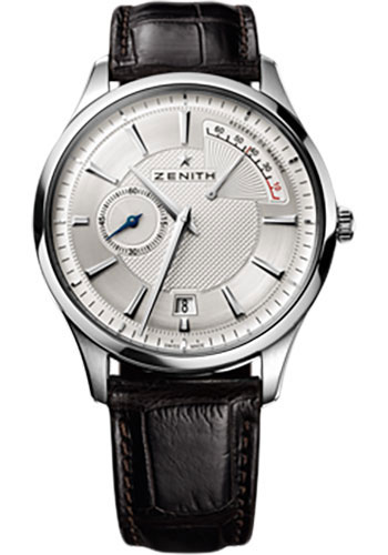 Zenith Watches - Elite Captain Power Reserve Stainless Steel - Style No: 03.2120.685/02.C498