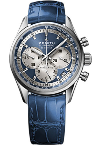 Zenith Watches - El Primero Lady 36'000 VPH - 38mm Stainless Steel - Style No: 03.2150.400/51.C710