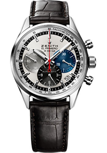 Zenith Watches - El Primero 36'000 VPH - 38mm Stainless Steel - Style No: 03.2150.400/69.C713