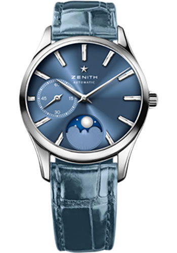 Zenith Watches - Elite Lady Ultra Thin Moonphase Stainless Steel - Style No: 03.2310.692/51.C705