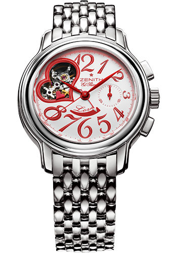 Zenith Watches - Star Open Love Stainless Steel - Style No: 031230402101M1230
