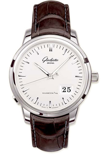 Glashutte Original Watches - Quintessentials Senator Panorama Date - Style No: 100-03-13-02-04