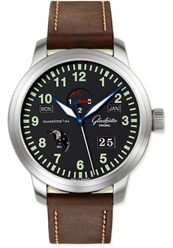 Glashutte Original Watches - 20th Century Vintage Senator Navigator Perpetual Calendar - Style No: 100-07-07-05-04