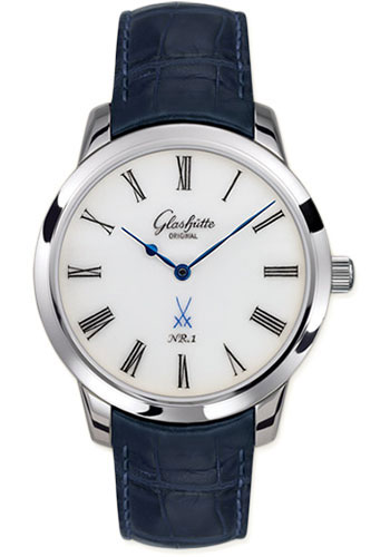 Glashutte Original Watches - Quintessentials Senator Meissen - Style No: 100-10-05-04-04