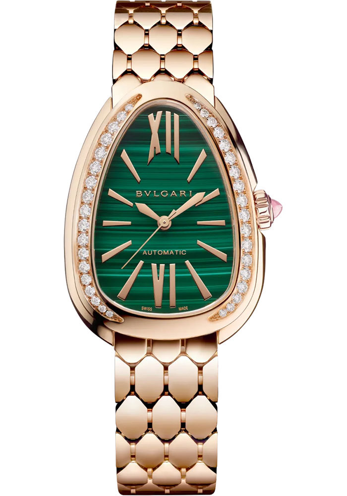 Bulgari Watches - Serpenti Seduttori - 34 mm - Rose Gold - Style No: 103901