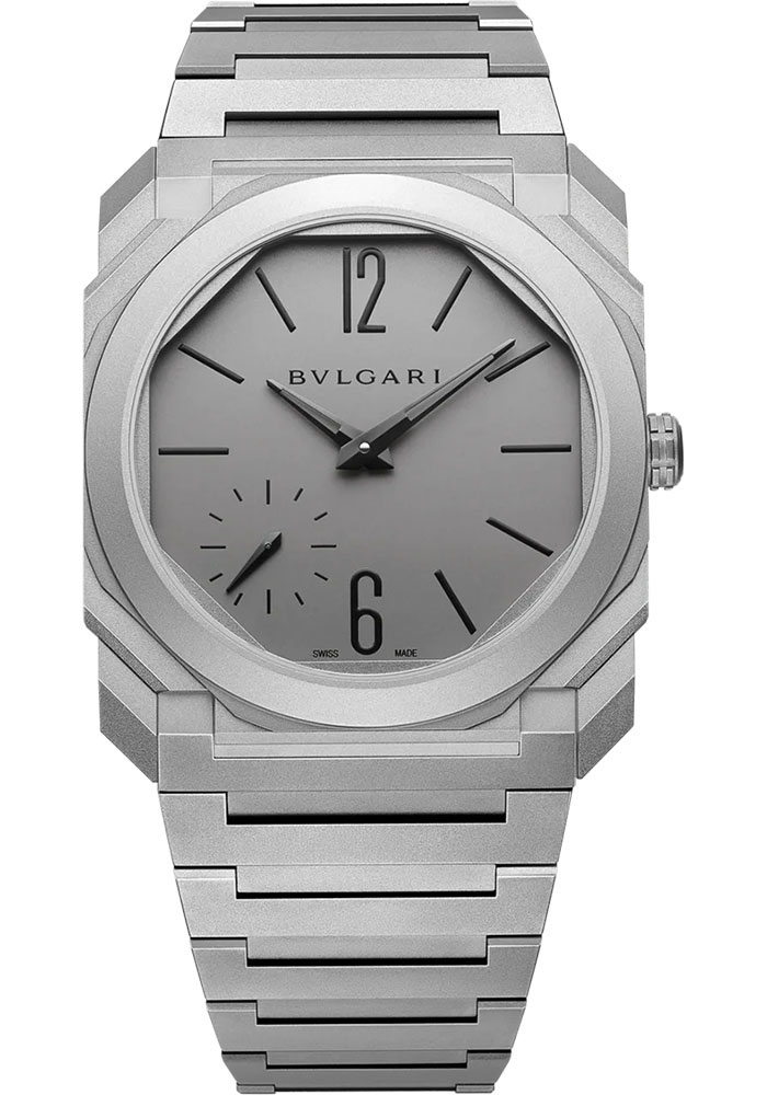 Bulgari Watches - Octo Finissimo - 37 mm - Titanium - Style No: 104089