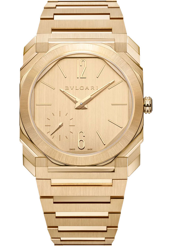 Bulgari Watches - Octo Finissimo - 37 mm - Yellow Gold - Style No: 104120