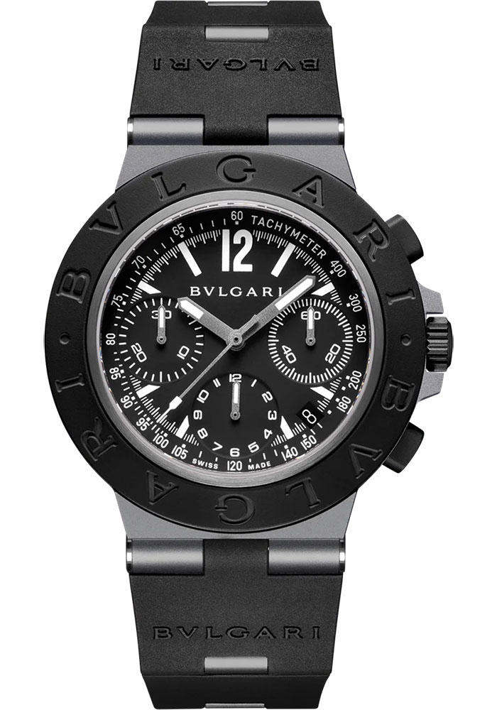 Bulgari Watches - Bulgari Aluminium 41 mm - Titanium - Style No: 104299