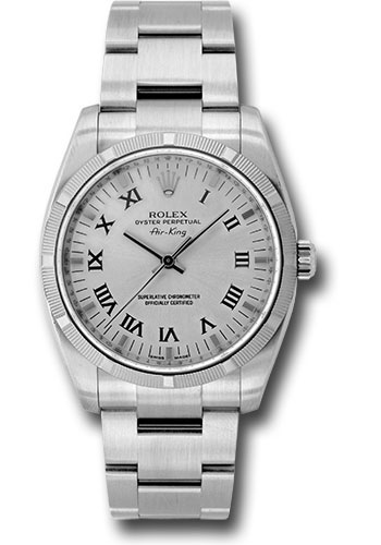 Rolex Watches - Air-King Engine Turned Bezel - Style No: 114210sro