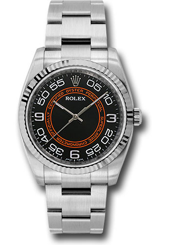 Rolex Watches - Oyster Perpetual No-Date Large - 36mm - Fluted Bezel - Style No: 116034 bkorao