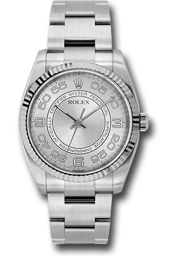 Rolex Watches - Oyster Perpetual No-Date Large - 36mm - Fluted Bezel - Style No: 116034 sao
