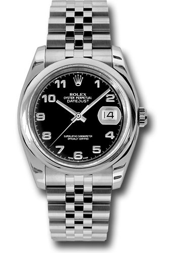 Rolex Watches - Datejust Mens - Steel Domed Bezel - Jubilee Bracelet - Style No: 116200bkaj