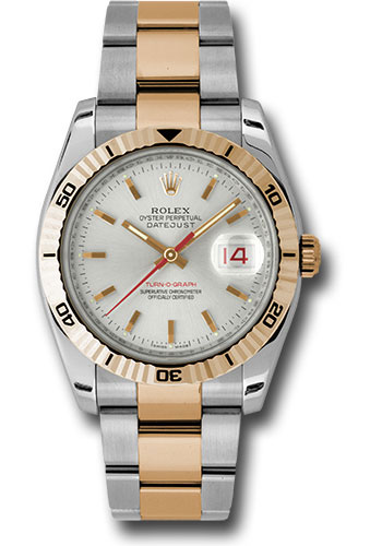 Rolex Watches - Datejust 36mm - Steel and Gold Pink Gold - Turn-O-Graph - Oyster - Style No: 116261 sso