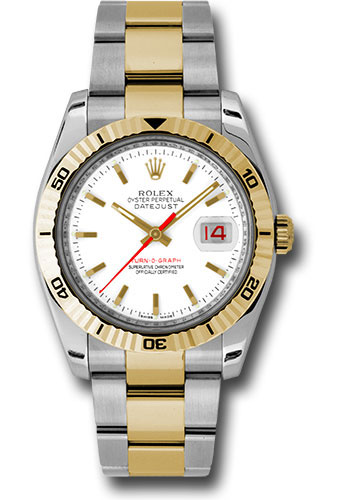 Rolex Watches - Datejust Mens - Steel and Gold Yellow Gold - Turn-O-Graph - Oyster - Style No: 116263 wso