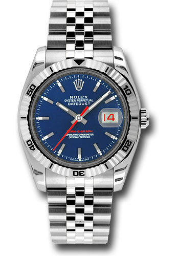 Rolex Watches - Datejust Mens - Steel Turn-O-Graph - Jubilee Bracelet - Style No: 116264bsj