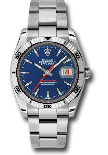 Rolex Watches - Datejust Mens - Steel Turn-O-Graph - Oyster Bracelet - Style No: 116264bso