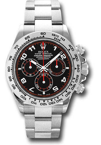 Rolex Watches - Daytona White Gold - Bracelet - Style No: 116509 bk