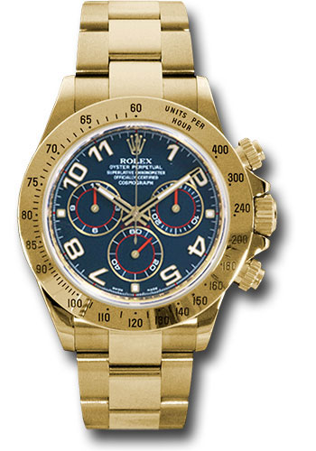 Rolex Watches - Daytona Yellow Gold - Bracelet - Style No: 116528 bla