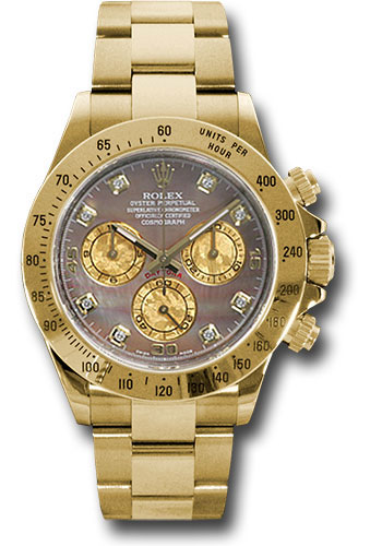Rolex Watches - Daytona Yellow Gold - Bracelet - Style No: 116528 dkym