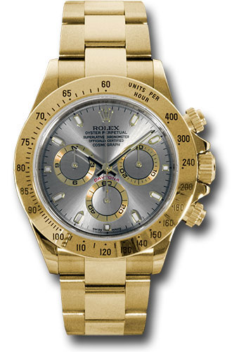 Rolex Watches - Daytona Yellow Gold - Bracelet - Style No: 116528 gs