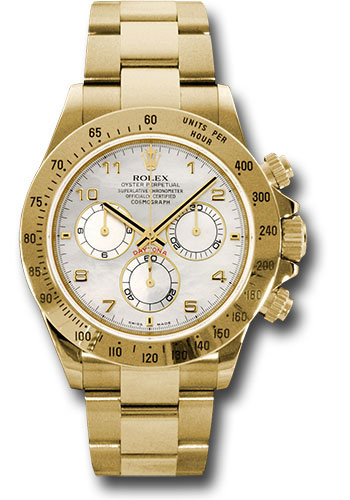 Rolex Watches - Daytona Yellow Gold - Bracelet - Style No: 116528ma