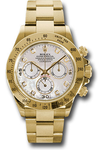 Rolex Watches - Daytona Yellow Gold - Bracelet - Style No: 116528md