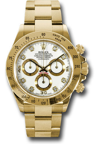 Rolex Watches - Daytona Yellow Gold - Bracelet - Style No: 116528wd