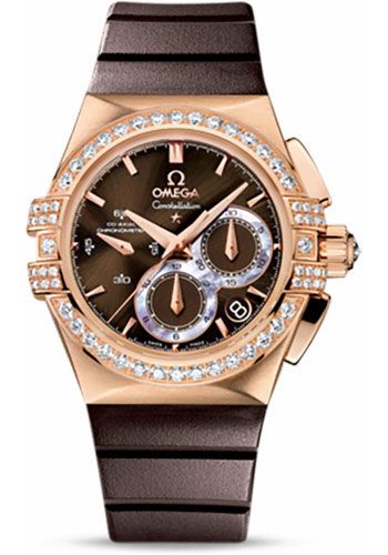 Omega Watches - Constellation Double Eagle Red Gold - Style No: 121.57.35.50.13.001