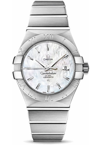 Omega Watches - Constellation Chronometer 31 mm Brushed Stainless Steel - Style No: 123.10.31.20.05.001