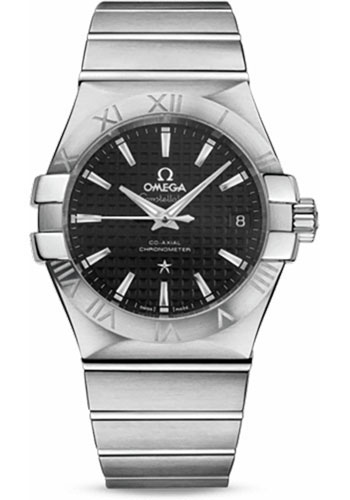Omega Watches - Constellation Chronometer 35 mm Brushed Stainless Steel - Style No: 123.10.35.20.01.002