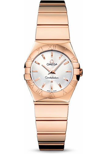 Omega Watches - Constellation Quartz 24 mm Polished Red Gold - Style No: 123.50.24.60.02.003