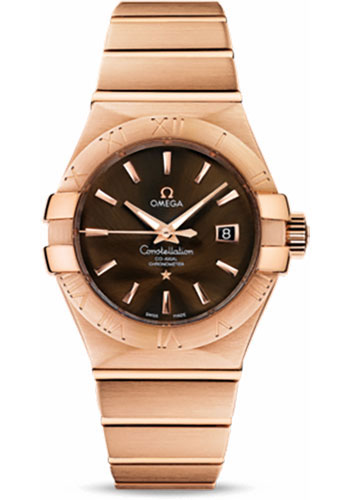 Omega Watches - Constellation Chronometer 31 mm Brushed Red Gold - Style No: 123.50.31.20.13.001