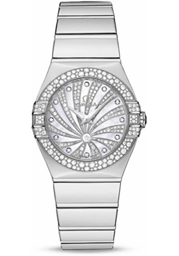 Omega Watches - Constellation Luxury Edition 27 mm White Gold - Style No: 123.55.27.60.55.014