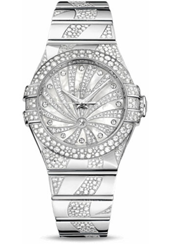 Omega Watches - Constellation Luxury Edition 31 mm White Gold - Style No: 123.55.31.20.55.009