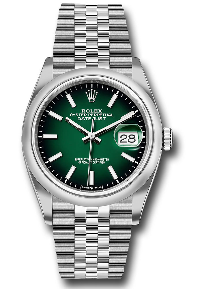 Rolex Watches - Datejust 36 Steel - Domed Bezel - Jubilee - Style No: 126200 groij