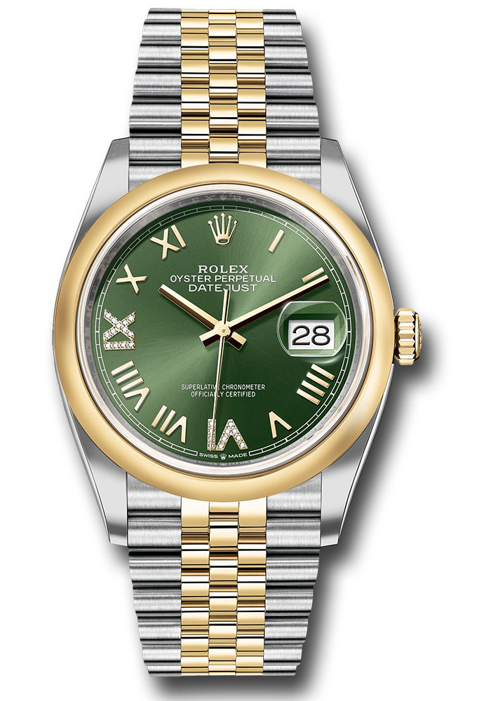 Rolex Watches - Datejust 36 Steel and Yellow Gold - Domed Bezel - Jubilee - Style No: 126203 ogdnr69j