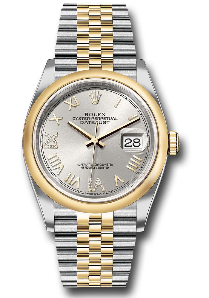 Rolex Watches - Datejust 36 Steel and Yellow Gold - Domed Bezel - Jubilee - Style No: 126203 sdnr69j