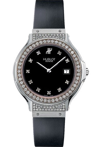 Hublot Watches - Classic 32mm Stainless Steel With Diamonds - Style No: 1405.NE24.1.064