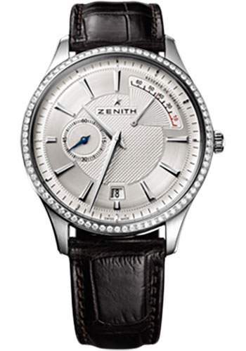 Zenith Watches - Elite Captain Power Reserve Stainless Steel - Style No: 16.2120.685/02.C498