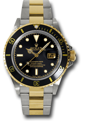 Rolex Watches - Submariner Steel and Gold - Style No: 16613blk