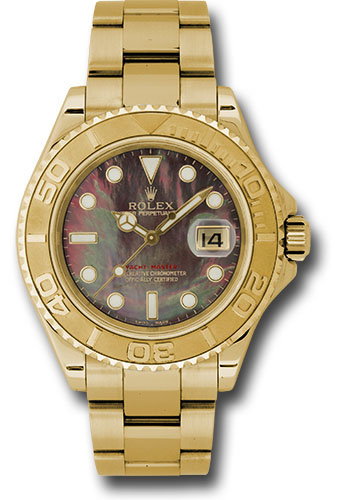 Rolex Watches - Yacht-Master Mens Gold - Style No: 16628 dkmop