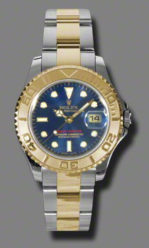 Rolex Watches - Yacht-Master Mid-Size Steel and Gold - Style No: 168623b