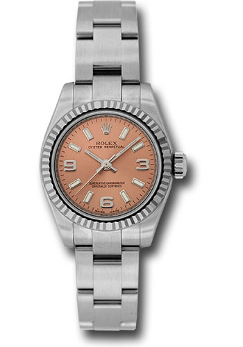 Rolex Watches - Oyster Perpetual No-Date Lady - Fluted Bezel - Style No: 176234 paio