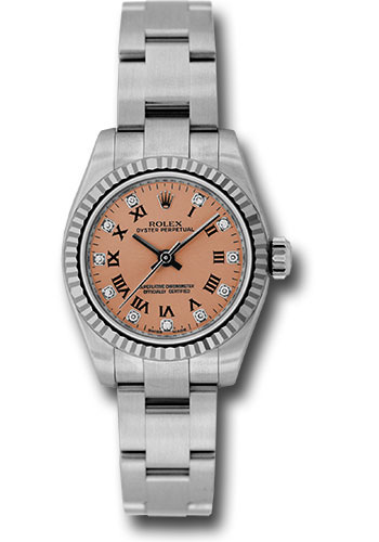Rolex Watches - Oyster Perpetual No-Date Lady - Fluted Bezel - Style No: 176234 pdo