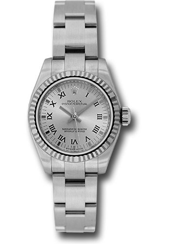 Rolex Watches - Oyster Perpetual No-Date Lady - Fluted Bezel - Style No: 176234 rbkro